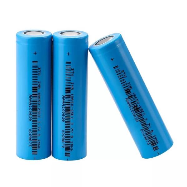 KC Approved 18650 Battery with High Discharge Rate and 800 Cycle Life for Power Tools