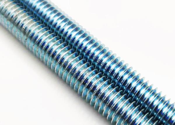 Grade 4.8 / 6.8 / 8.8 Carbon Steel Material of Full Threaded Rods For Construction Building DIN975 Standard