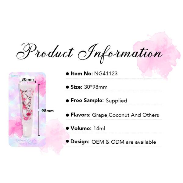 Non-Sticky Clear Lip Oil Texture Cruelty-Free Preserve Moisture Lip Care