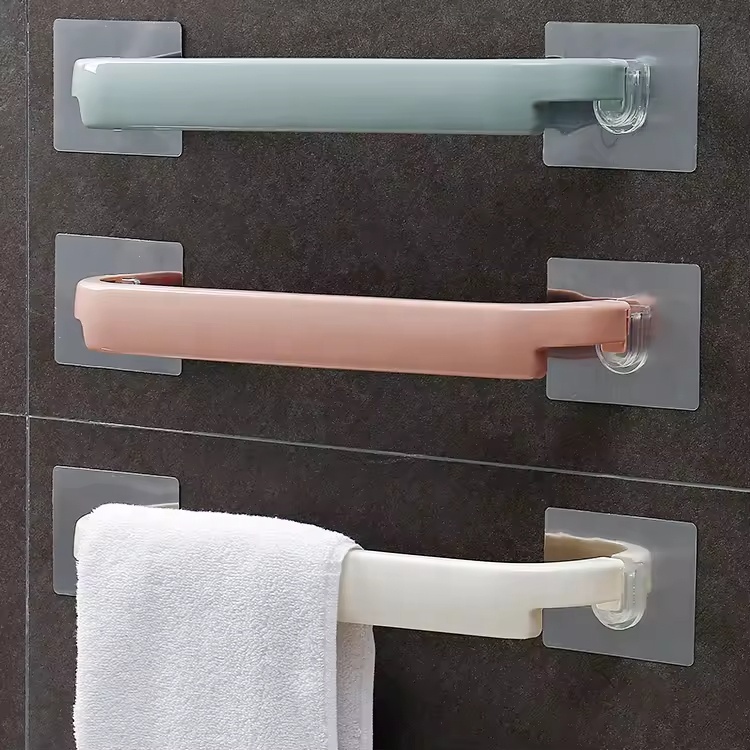 High Quality Factory OEM Wall Mounted Shelf Floating No Drilling Towel Organize