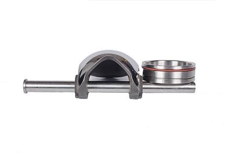 Cast Steel Segment Ball Valve with Flange Connection Stainless Steel Body Material