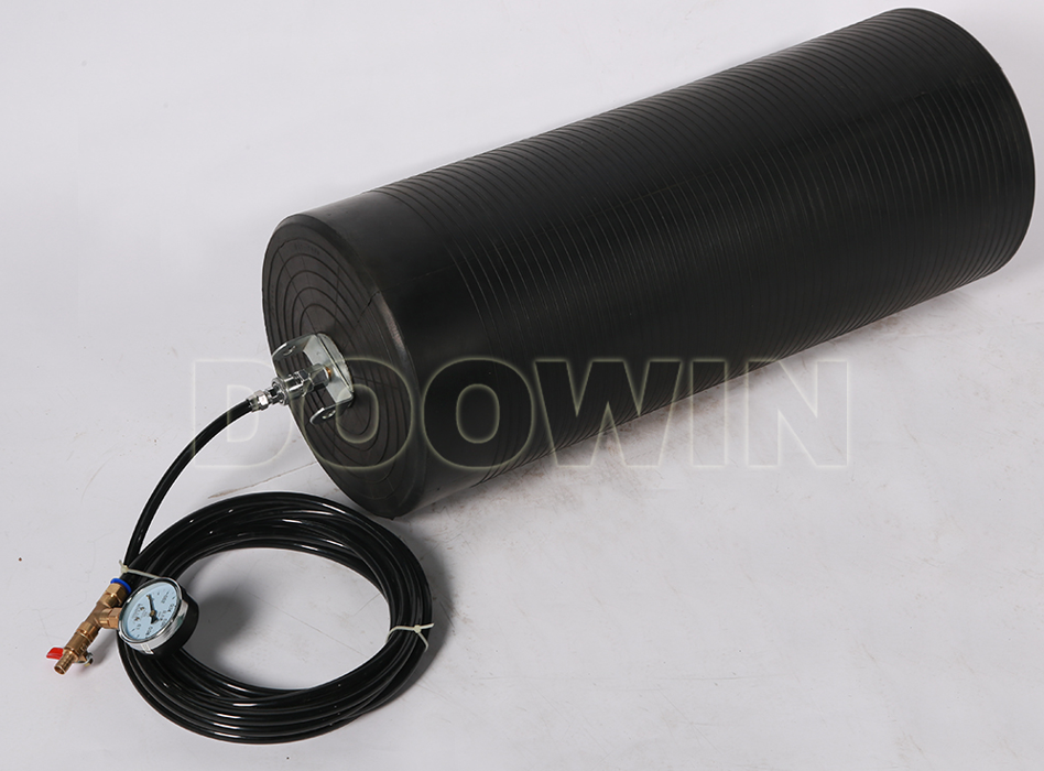 0.8m-4.8m Rubber Pipe Plug / Inflatable Rubber Plug For Municipal Use