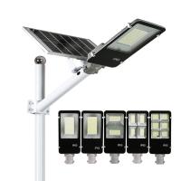 6500K 100 lâmpada integrada posta solar do caminho das luzes de rua do diodo emissor de luz do watt IP65