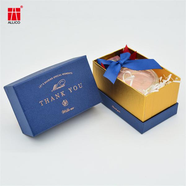 Ring Jade Pendant Packing Cardboard Rigid Ring Gift Box Paper Packaging para a joia