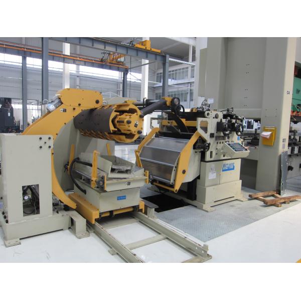 Alimentador do Straightener do sistema de manipulação Decoiler da bobina com rolo do trabalho da parte superior 6