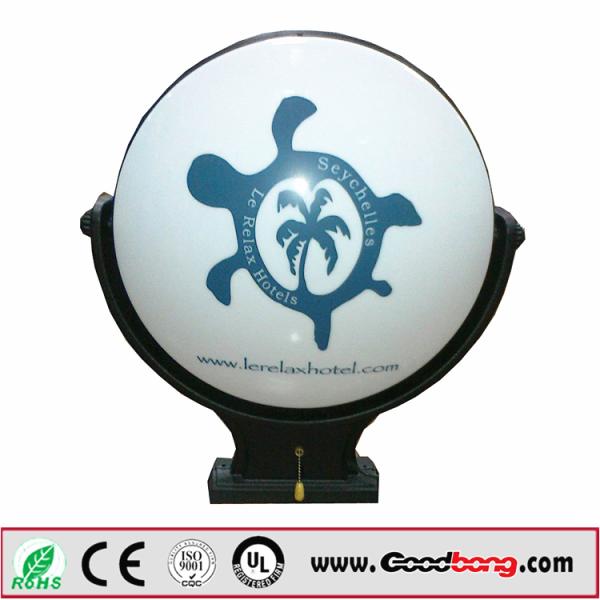 Advertising Rotating Acrylic LED light box sign for brand shops