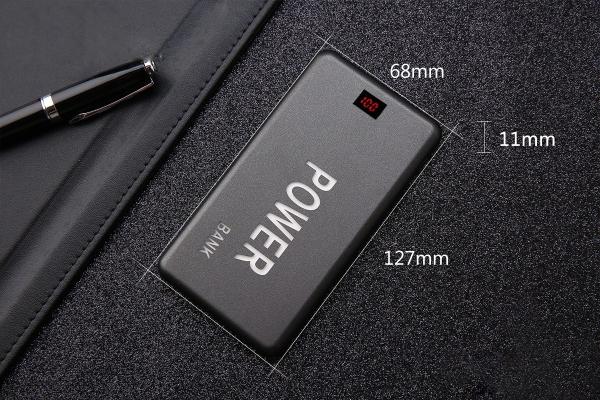 LED Logo and Power Indicator Mobile Phone Power Bank for Marketing Gifts 5000mAH