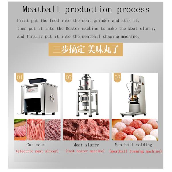 Шарик фаршированного мяса нержавеющей стали автоматический формируя машину 1000*400*400мм