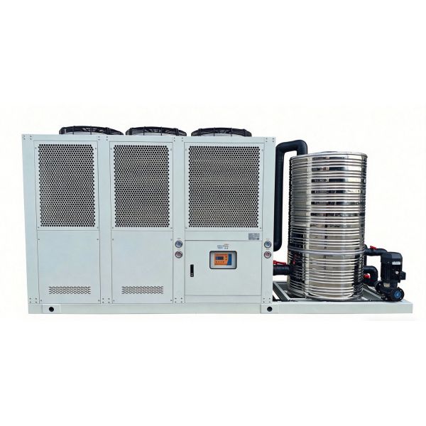 15 Tons Cooling Power Air-Cooled Packaged Chiller with External Water Tank and High-Lift Pump