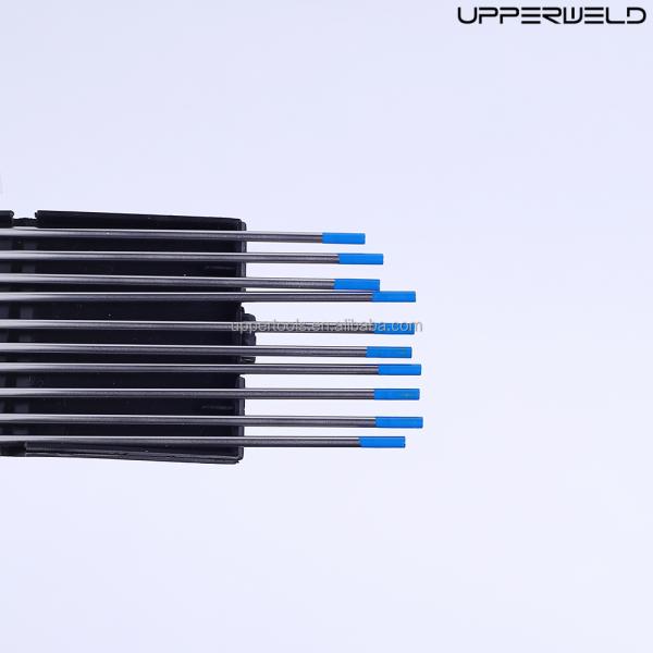 2.4mm*175mm BLUE TUNGSTEN Electrodos de 10 paquetes para la soldadura TIG de corriente de trabajo CC/AC