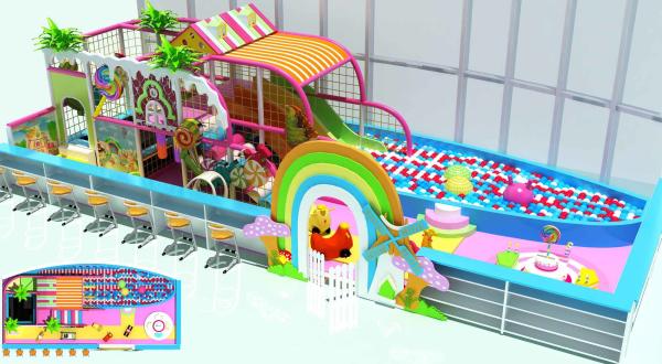 magic circle theme indoor soft park indoor play equipment for cafeteria
