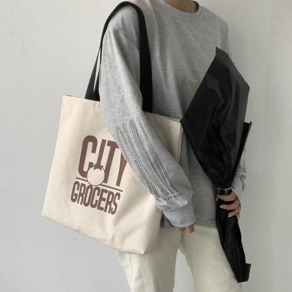 Promotional Cotton Shopping Totes Embroidery Logo Blank Canvas Tote Bags With Zipper