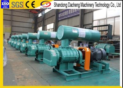 Positive Displacement Industrial Air Blower Carbon Black For Vacuum Packaging