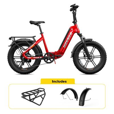 EU Stock Hovbeta 20 Folding Fat Tire E Bike 1200W Motor Power Electric Aluminum Alloy Frame E Bike