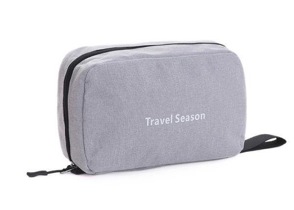 Nylon Mens Toiletry Bag ROHS Certificated For Travel Camping Outdoor
