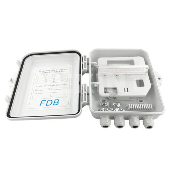 KEXINT KXT-16A FTTH Волоконно-оптическая распределительная коробка 12 16 ядер на открытом воздухе IP65 Водонепроницаемая белизна