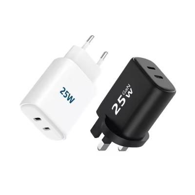 工場直送 PD 25w 充電器 KR UK EU US プラグ 20W 25W USB C 充電器 5V3A ポータブル携帯電話 25w GaN 急速充電器 Type C