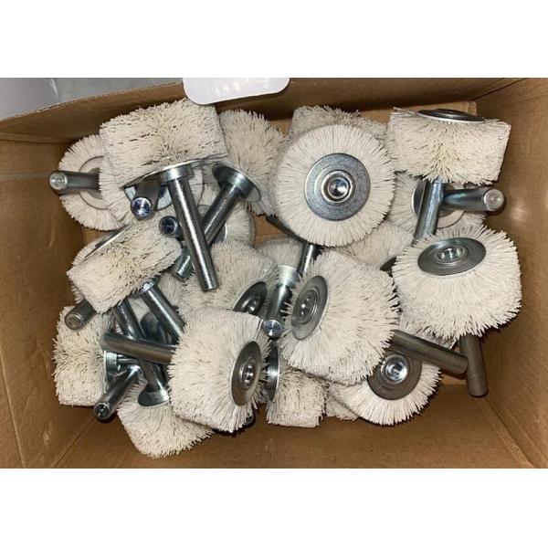 Silicon Carbide Filament Mounted Nylon Abrasive Wheel Brush​ With 6mm Shank