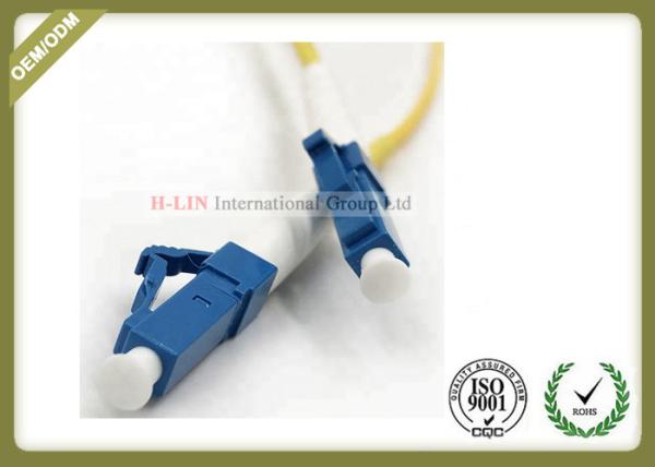 LC UPC Fiber Optic Patch Cord  High Return Loss For Jumper Connection
