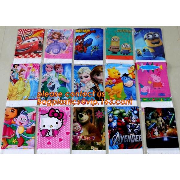 Поставки tablecover партии детей мультфильма скатерти дня рождения с днем рождения пластиковые, рождение ZLDECOR прекрасное 108cm устранимое