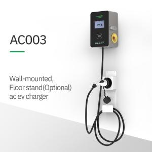 Estação de carregamento fixada na parede do carregador 32A EV de 7KW OCPP 1,6 EV
