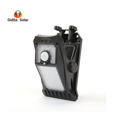 IP65 Garden Solar Sensor Light 45 LED Solar Clamp Light USB Style for Hotel Sale