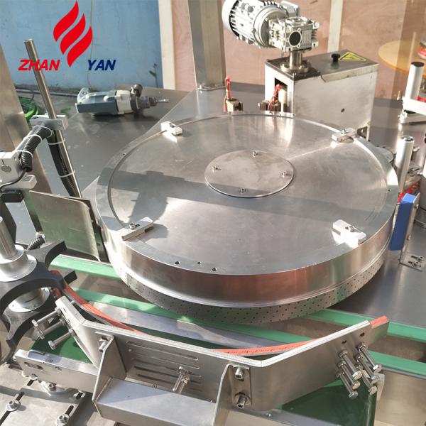 Customized Linear Opp Hot Melt Labeling Machine , Label Applicator Machine For Bottles