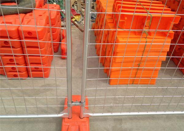 COCKATOO temporary fencing panels Height 2100mm x 2400mm width OD32mm*2.00mm spacing 60*150mm*4.00mm AU standard