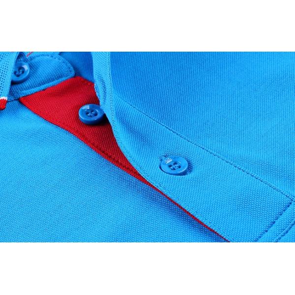 Summer Men's Polo Shirts Breathable Cotton Quick Dry Scratch Resistance