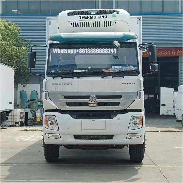HOWO 4*2 Camion frigorifique multi-températures Camion de stockage frigorifique Congélateur