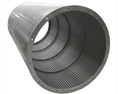 Hydro Sieve Wedge Wire Filter Stainless Steel 3-12mm Thickness Liquid Filter Usage