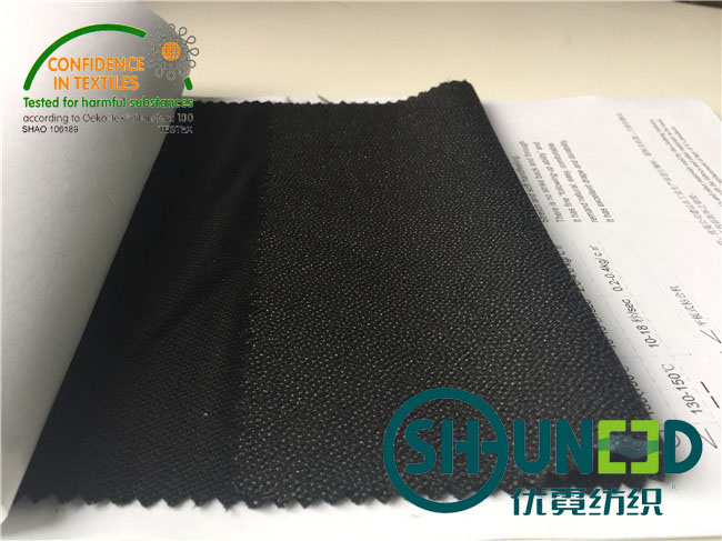 Twill Weave Woven Interlining For Men Suit Heavey Fabric T7308 - 100