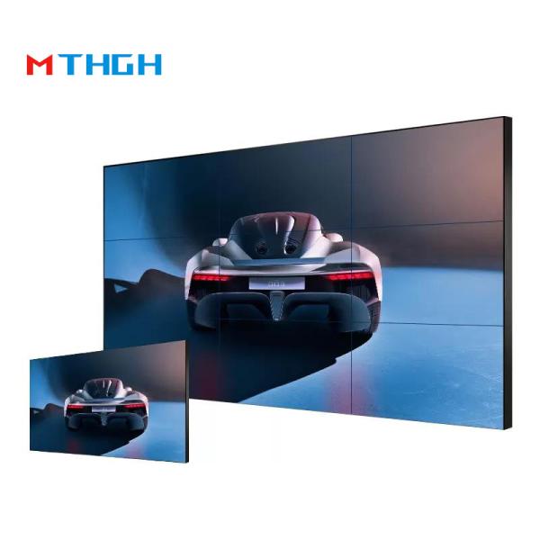 49 Inch LCD Video Display With 500cd/m² Brightness and 3.5mm Ultra Narrow Bezel