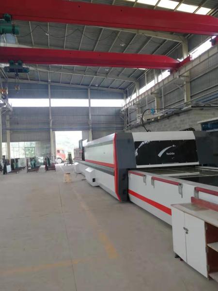 Glass Tempering Machine with and Blower Control Controlled by Frequency Inverters