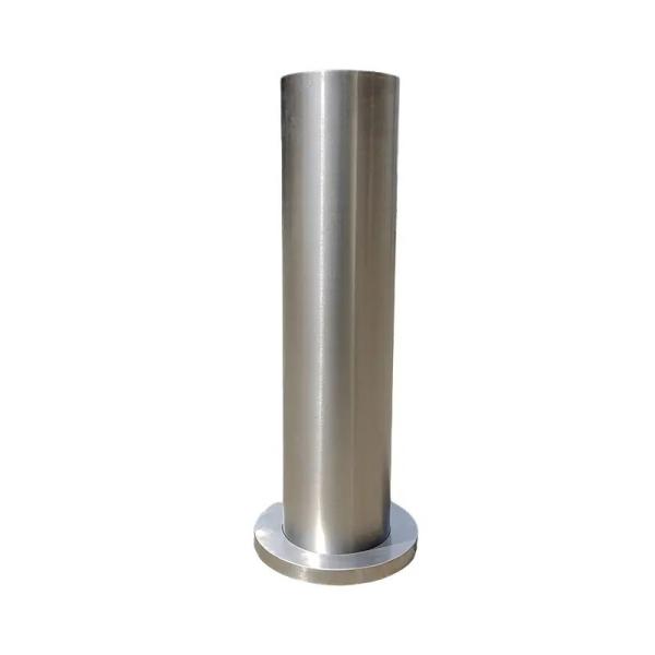 Galvanised Stainless Steel Fixed Bollard Column RAL Bead-Blasted Surface Treatment Custom Diameter
