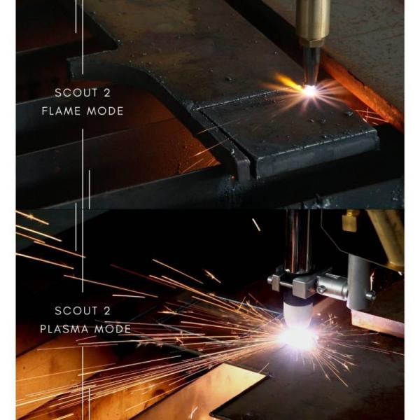 MINI Portable Plasma Cutting Machine for Efficient Metal Cutting Buit-in Shapes Library Galvanized Sheet Air Plasma Cut 100