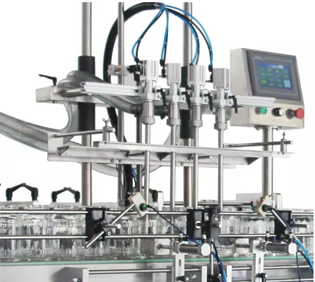 машина завалки шампуня заполняя машины 4000bph сопла 50ml 2 жидкостная