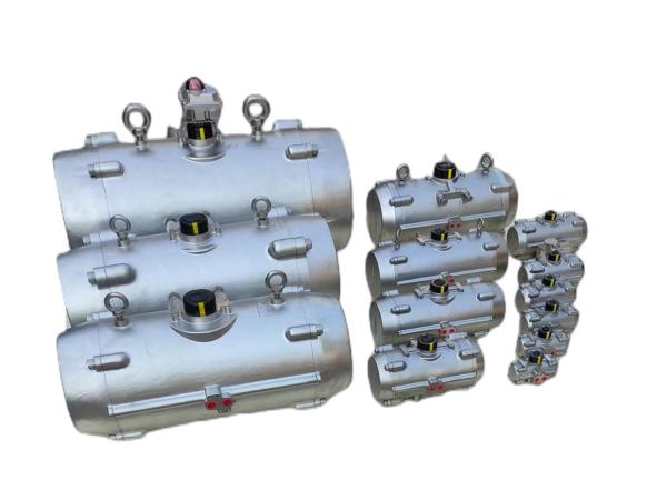 304 / 316 Stainless Steel Rotary Actuator Ball Valve Quarter Turn Actuator For Ship Marine  Offshore