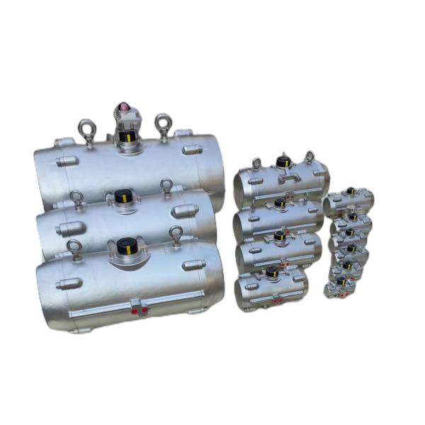 304 / 316 Stainless Steel Rotary Actuator Ball Valve Quarter Turn Actuator For Ship Marine  Offshore