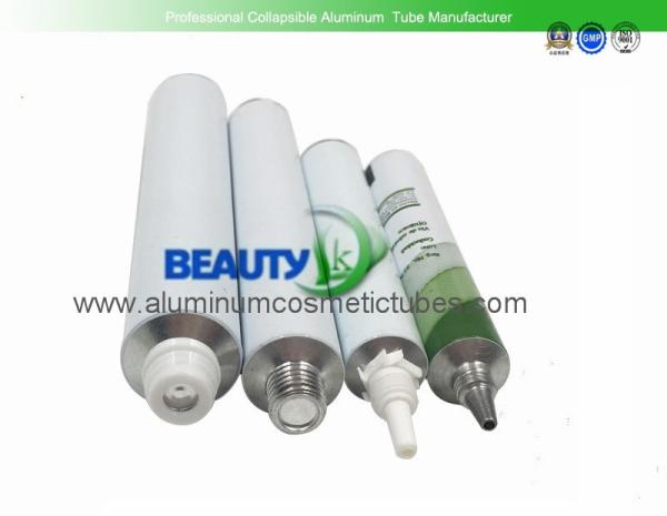 Soft Collapsible Aluminum Cosmetic Tubes 15ml 30ml Food Grade Inner Coating