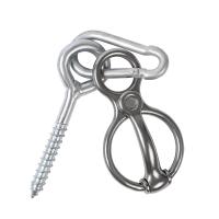 Stainless Steel Horse Tack Blocker Tie Rings For Harness Safety And Control