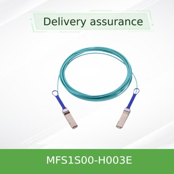 Multi Mode AOC Qsfp+ Active Optical Cable Mellanox MFS1S00-H003E