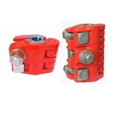 Carga 78,5 KN-178 KN de Rod Clamp Polished Working do otário de três parafusos
