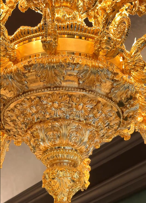 Гостиницы Luxury Golden Extra Large Люстры для высоких потолков