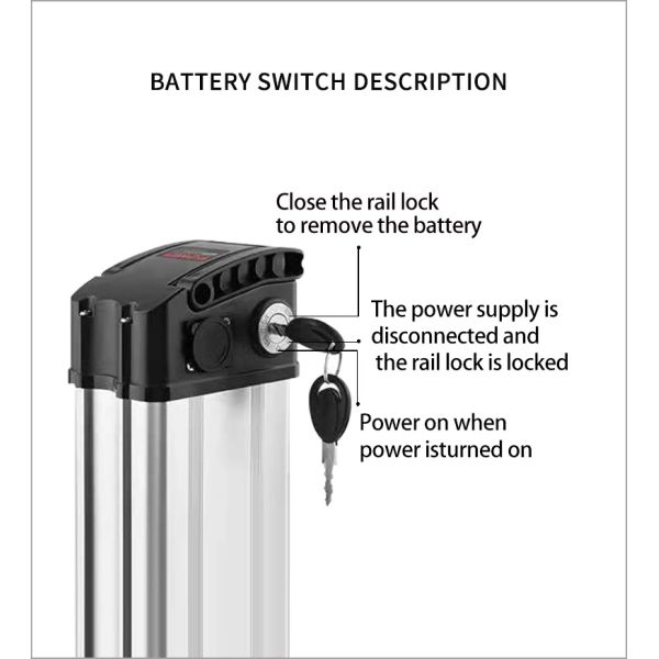 14Ah 18Ah 20Ah Electric Bicycle Lithium Battery 32V 36V 48V Lithium Battery