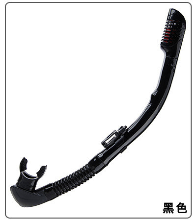 Length 51cm Scuba Diving Snorkel Breathing Tube PVC Material For Adults