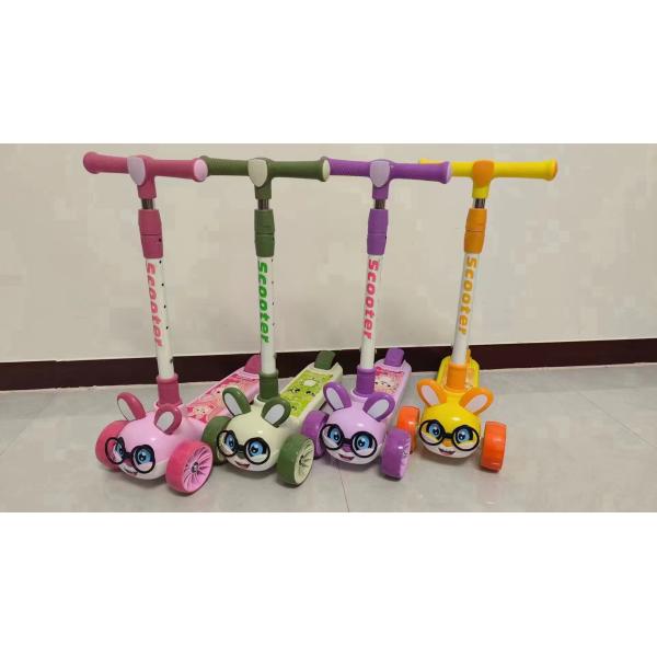 Регулируемый легкий детский 3-колесный скутер для детей 3-8 лет