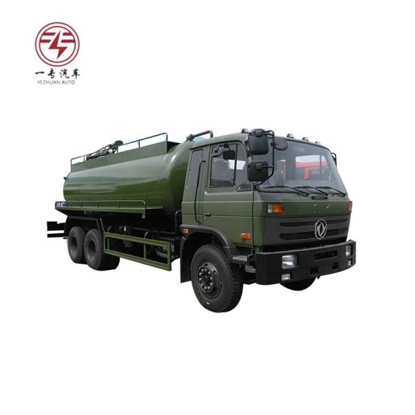 Manual Transmission Dongfeng 6x6 Diesel Fuel Tanker Truck with Large Tank Capacity