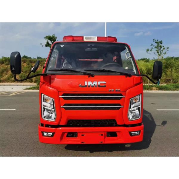 JMC 2T Mini Pequeño 3.56cbm Alto de chorro 40m Tanque de agua 2+3 hombres 4X2 tanque de agua Camión de bomberos