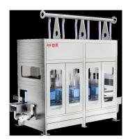 Máquina de enchimento de óleo Equipamento de granulação de aço inoxidável para pós Dimensões 1200*800*1500mm